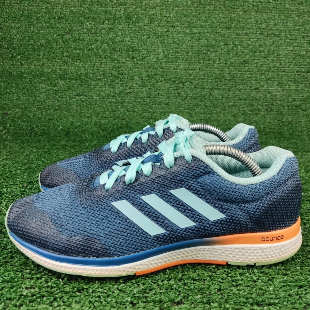 Adidas Running Shoes Womens‎ 6.5 Blue Mana Bounce B39023 Athletic Sneakers